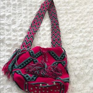 Cross body beach bag